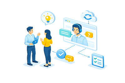 Suporte incrível e colaboração estratégica